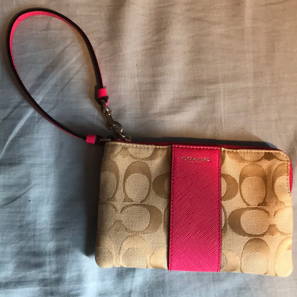 Coach wristlet